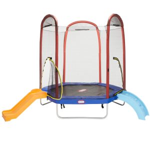 Limited Batch PrimeGear Climb 'n Slide 7ft Trampoline™ 2026 Updated Model